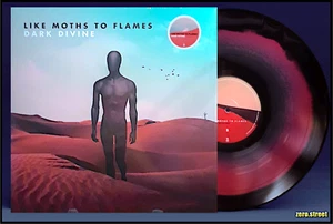 LIKE MOTHS TO FLAMES Dark Divine LP on OXBLOOD/BLACK VINYL New SEALED /700 - Picture 1 of 3