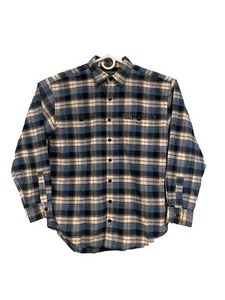Polo Sport Ralph Lauren Long Sleeve Button Up Plaid Flannel Shirt XL 21x28 PSRL - Picture 1 of 8