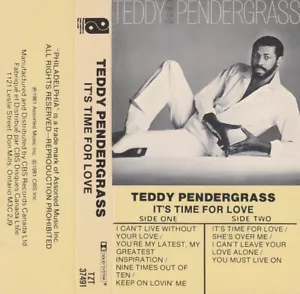 Teddy Pendergrass - It's Time For Love (Cass, Album, Dol) (Very Good Plus (VG+)) - Bild 1 von 2