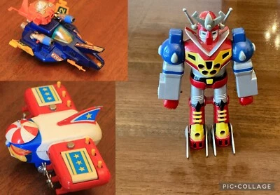 Popy PA-73 Kagestar Kageboshi + Starzinger + Mechander Bullmark - Lotto Robot - Immagine 1 di 4