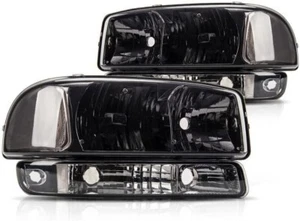 Headlight Assembly Replacement for 1999-2006 GMC Sierra & 2000-2006 GMC Yukon,  - Picture 1 of 7