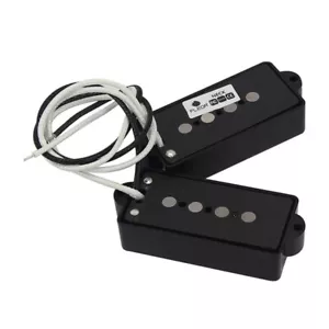Vintage Alnico 5 Bass Pickups 4-String Pickups Set /For P Bass-Parts/Replacement - Picture 1 of 24