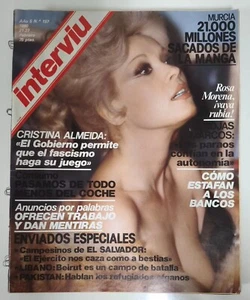 Revista Interviú, Nº197, febrero 1980, Rosa Morena, vaya rubia - Imagen 1 de 1