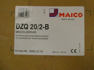 Maico DZQ 20/2-B 0083.0116 400 V 3-50 Hz - Bild 1 von 1