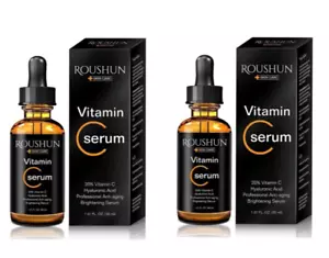 2X Roushun Beauty Skin Care Vitamin C Moisturizing Serum 30ml Fast Free Shipping - Picture 1 of 6