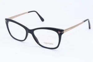 NEU TOM FORD TF 5353 001 SCHWARZGOLD AUTHENTISCHE BRILLENRAHMEN DESIGNER 52-15 - Bild 1 von 4