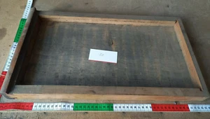 alte Druckereischublade aus Holz ohne Griff Deko im vintage-shabby-Style Nr. 30 - Bild 1 von 3