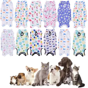 Recovery Suit for Dogs Cats After Surgery, Professional Pet Clothing S M L XL ! - Picture 1 of 23