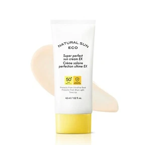 THE FACE SHOP NATURAL SUN ECO Super perfect sun cream EX SPF50+ PA++++45ml - Picture 1 of 4