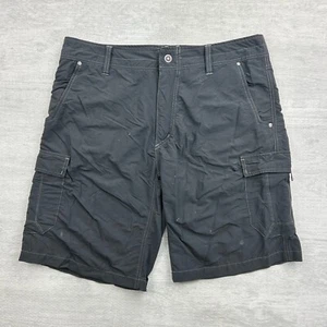 Kuhl Cargo Shorts Herren 36 grau Wandern Stretch Nylonmischung - Bild 1 von 7