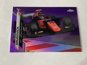 2020 topps chrome formula 1 FELIPE DRUGOVICH #72 purple refractor 157/399 - Bild 1 von 2