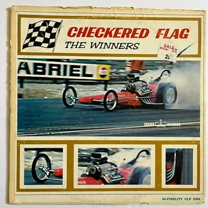 The Winners~Checkered Flag~1963 Surf Rock~Crown Records~Mono Pressing~Vinyl - Picture 1 of 2
