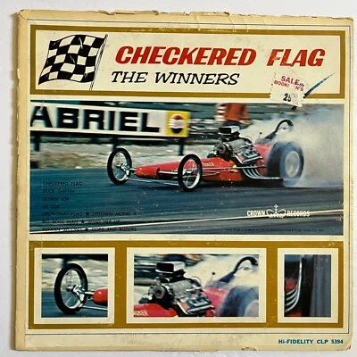 The Winners~Checkered Flag~1963 Surf Rock~Crown Records~Mono Pressing~Vinyl - Image 1 of 2