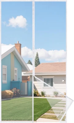 Zanzariera per Porta, 120X240 Cm-Tenda Magnetica per Porte Finestre E Patio, Mag - Immagine 1 di 4