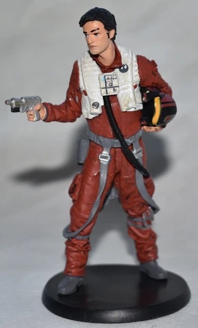 Disney Authentic POE DAMERON FIGURINE Cake TOPPER STAR WARS FORCE AWAKENS NEW Cover