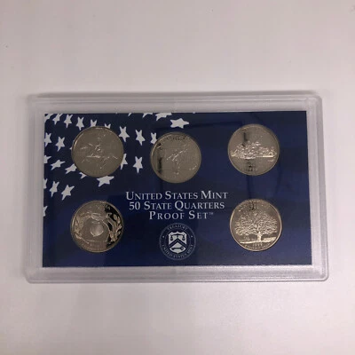 1999 United States Mint 50 State Quarters Proof Set with COA - Image 1 of 4