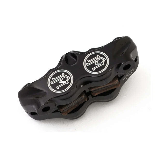 Performance Machine 4-Piston Radial Mount Front Right Caliper Black Contrast Cut - Image 1 of 1