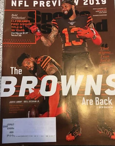 Sports Illustrated August 26-September 2, 2019 Double Issue NFL Preview - Picture 1 of 12
