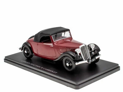 DIE CAST 1/24 " CITROËN TRACTION 7C CABRIOLET - 1934 " (29) - Immagine 1 di 2