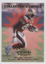 1997 Collector's Choice You Crash the Game Jerry Rice (November 10) #C11.3 HOF