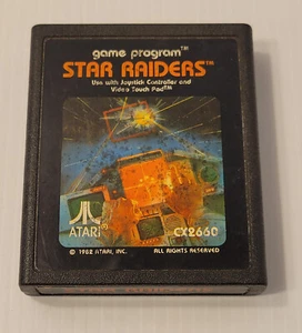 Star Raiders Atari 2600 CX-2660 Video Game Cartridge 1982 Used Untested - Picture 1 of 2