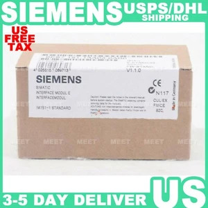 New Siemens INTERFACE MODULE FOR ET200S 6ES7151-1AA03-0AB0 6ES7 151-1AA03-0AB0 - Picture 1 of 3