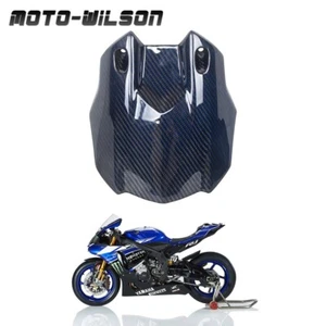 2015-2020 For YAMAHA YZF R1 Carbon Fiber Rear Fender Hugger Mudguard-Blue - Picture 1 of 14