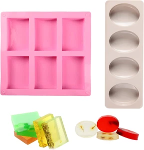 Stampo Sapone, Stampi per Saponette, Stampi in Silicone per Sapone, Silicone Soa - Foto 1 di 12