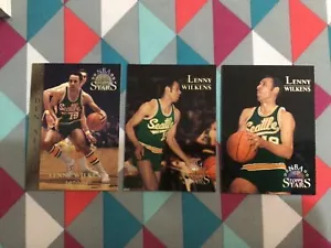 Lenny Wilkens Sonics HOF Lot of 3 1996 Topps Stars Members Only parallel cards - Picture 1 of 2