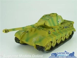 KING TIGER MODEL TANK GERMANY 1:60 SCALE ARMY MILITARY RESIN DELPRADO K8Q - Picture 1 of 6