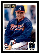 1994 Collector's Choice #199 GREG MCMICHAEL Atlanta Braves ~E6A