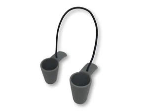 Pactrade Marine Grey Scupper Plugs Stopper TPR passend für Sit-On-Top Kajak Löcher - Bild 1 von 4