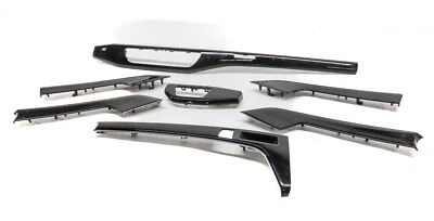 2019 AUDI A5 SPORTBACK (8W6) КОМПЛЕКТ ОТДЕЛКИ ПЕРЕДНЕЙ ЗАДНЕЙ ДВЕРИ ПРИБОРНОЙ ПАНЕЛИ КОНСОЛИ 7 (ЧЕРНЫЙ) - Изображение 1 из 4