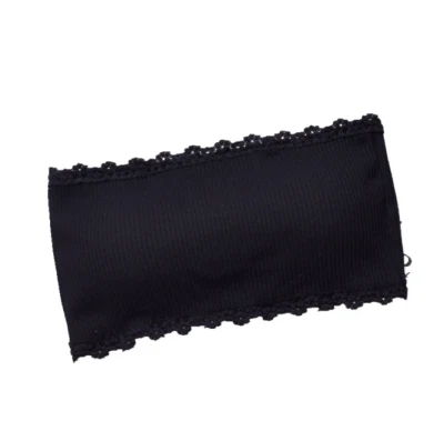 Sexy Women's Strapless Padded Bra Bandeau Tube Top Removable Pads Seamless Crop - Image 1 of 4