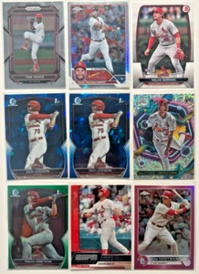 (9x) St Louis Cardinals Rookie/Legend/Prospect Lot - Nootbaar/Pujols/Goldy/Tink+ - Picture 1 of 5