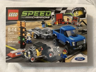 LEGO SPEED CHAMPIONS: Ford F-150 Raptor y Ford Modelo A Hot Rod (75875) Foto 1 de 4