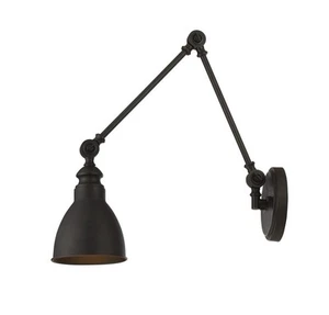 Savoy House Dakota 1-Light Adjustable Wall Sconce - Picture 1 of 12