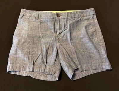 Женские шорты Merona размер 4, шамбре синий - Изображение 1 из 4