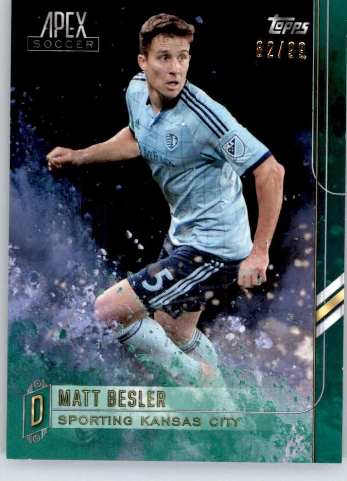2015 Topps APEX MLS Soccer GREEN PARALLELS Pick From List/Complete Your Set - Image 1 of 1