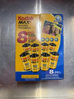 Kodak Max 400 35mm Color Print Film 8pack - Image 1 of 2