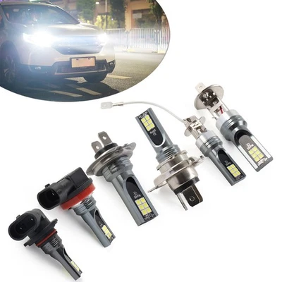 H4 H7 LED Headlight H11 H1 H3 Car Fog Light Bulbs 9005 9006 Driving Running Lamp - Image 1 of 4