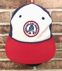 Vintage 1960er New England Patriots Throwback Retro Cap NFL Trucker Mütze Mesh Snapback - Bild 1 von 16