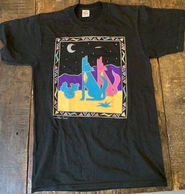 Vintage Arlene Frances Coyote Tee Size L - Image 1 of 4