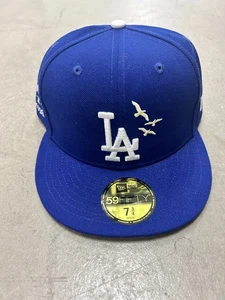 Born X Raised × Los Angeles Dodgers NUOVA ERA GABBIANO BLU - Foto 1 di 12