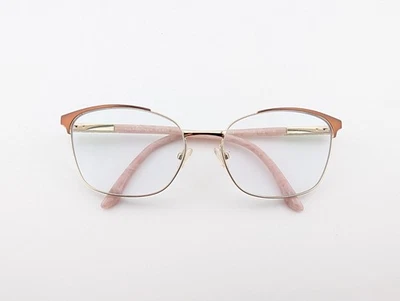 Gafas Nicole Miller, solo monturas, Hewesca C02, 58-17-140, metal, marrón/dorado Foto 1 de 4