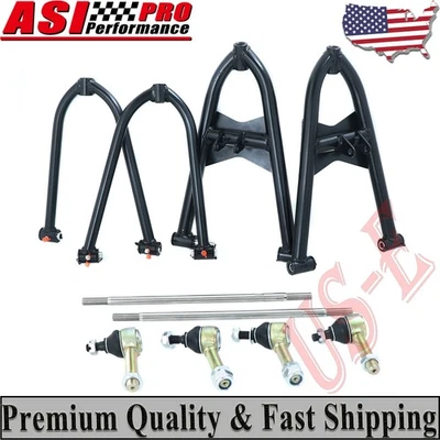NEW Fully Adjustable A Arms +2 +0 For Honda TRX 400EX Trx400 Trx 400ex US Foto 1 de 4