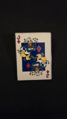 Заколка-сюрприз Disney WDW Donald Duck Jack of Diamonds LE 1000 - Изображение 1 из 2