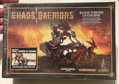 Warhammer Chaos Daemons Blood Throne Of Khorne  Skull Cannon Of Khonre NIB - Image 1 of 4