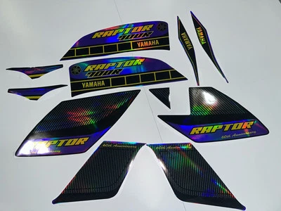 Yamaha Raptor 700R 2016 aniversario grueso y alto brillo holográfico Foto 1 de 4