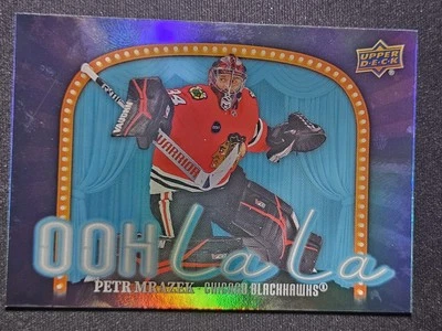 24-25 Upper Deck Petr Mrazek Ooh La La 💥💥💥 Chicago Blackhawks  - Image 1 of 2